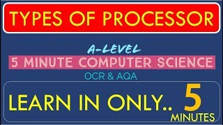 Tutorial 4 Parallel Processing RISC Processor CISC Processor GPU OCR AQA – in 5 minutes [upl. by Lathrop30]