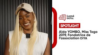 Mon cœur est déjà pris  quot Aïda Yombo Miss Togo 2019 dans Spotlight [upl. by Ttnerb]