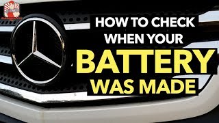 How To Check Age of Car Battery on Varta Battery [upl. by Verneuil124]