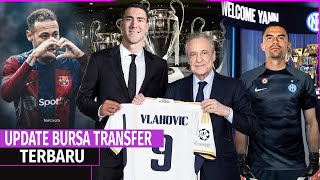 Madrid Boyong Vlahovic😱Tinggalkan PSGNeymar Balik Ke Barca🤝Kiper Berdarah Indonesia Gabung INTER [upl. by Ambrosius]