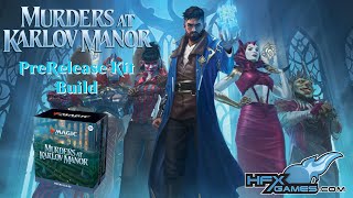 Murders at Karlov Manor PreRelease Kit Opening and Build [upl. by Nojid114]