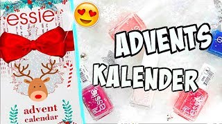 ESSIE ADVENTSKALENDER komplett auspacken I Nagellack Adventskalender öffnen I PatDIY [upl. by Ahsinev3]