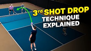 How to Hit a 3rd Shot Drop in Pickleball [upl. by Ffej844]