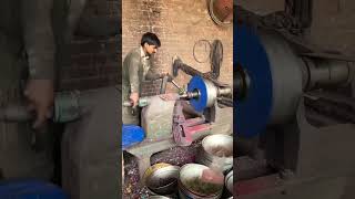 pottery machine satisfying copper handmade viralvideo foryou drums views incredible [upl. by Ogawa49]