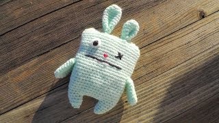 Ugly Bunny Amigurumi Häkelanleitung Fortgeschrittene Schachenmayr Baby Super Soft [upl. by Aicilaanna]