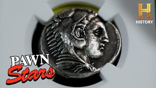 Pawn Stars Do America 100000 for Alexander the Great Coin Season 2 [upl. by Odnumde]