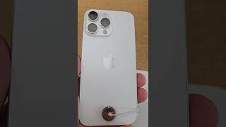 iPhone 16 Pro Max Titanio bianco [upl. by Dnomyaw]