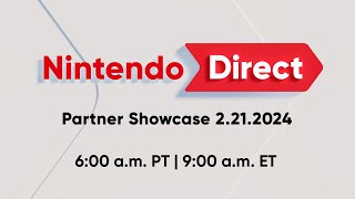 Nintendo Direct Announced for Feb 21st  25 Minutes Long but its a Partner Showcase [upl. by Dulcle214]