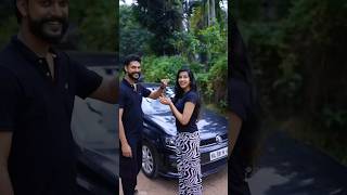 Birthday surprise 😍❤️ New car gift 😍❤️ youtubeshorts couplegoals [upl. by Peedsaj]