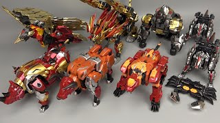 CangToys 1 Predaking Razorclaw Rampage Divebomb Tantrum Headstrong Thorilla Dasirius Rusirius [upl. by Pellikka62]