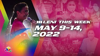 Leni This Week May 9 to 13 2022 [upl. by Eicats]