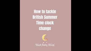 How to tackle British Summer Time clock change [upl. by Dryden]