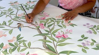 The Making of Chinoiserie Chic Vertical Video  Rebel Walls [upl. by Machute]