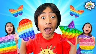 Ryans POP IT Fidget Toy Challenge [upl. by Zenia]