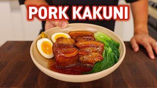 The GREATEST Japanese PORK Dish Ever Buta no Kakuni [upl. by Yerga]