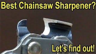 Which Chainsaw Sharpener is Best Lets find out Stihl Granberg Chicago Electric Oregon [upl. by Kurtz]