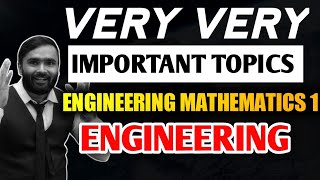 VERY VERY IMPORTANT TOPICS OF ENGINEERING MATHEMATICSALL UNIVERSITYENGINEERINGPRADEEP GIRI SIR [upl. by Roberta751]