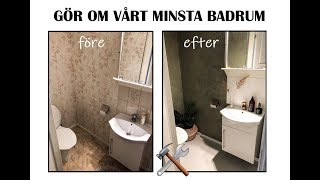 renoveringsvlogg  gör om vårt badrum [upl. by Aigil718]