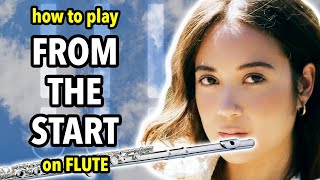 How to play From The Start on Flute  Flutorials [upl. by Ekoorb]