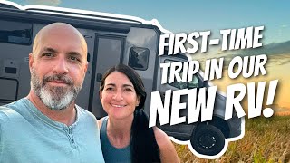 RV Life Begins PART 2  Our First Night at a Harvest Host–Worth the Hype [upl. by Noemys]