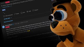 FNAF Plush Short  POV FNAF AR on March 14th [upl. by Elletnuahs]