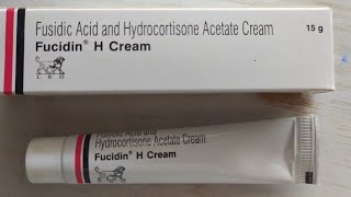 Fucidin H Cream Uses  Fusidic Acid amp Hydrocortisone Acetate Cream [upl. by Leiand954]