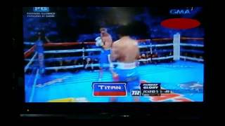 pacquiao vs algieri round 5 [upl. by Kester]