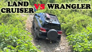 Land Cruiser vs Wrangler 4x4 Off Road 2022 Compilation Jeep vs Toyota SUV [upl. by Radnaxela257]