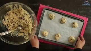 Chocolate Chip Cookies  Baking Butter  كوكيز بالشوكولاتة [upl. by Llerahc987]