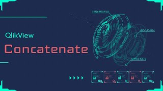 Qlikview Concatenate QlikView QlikSense [upl. by Ira813]