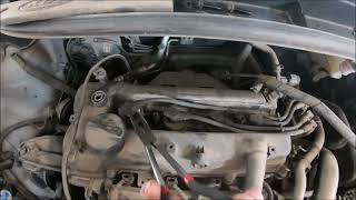 kia rio 12 petrol engine how to change spark plugs [upl. by Crisey]