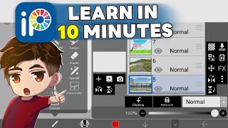 【ibispaint x】 Full Tutorial For Beginners [upl. by Caritta]