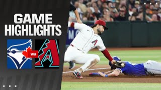 Blue Jays vs Dbacks Game Highlights 71324  MLB Highlights [upl. by Enriqueta]