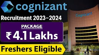 Cognizant Recruitment 2024  Cognizant Biggest Off campus Drive [upl. by Animrelliug194]