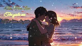 Tera mera love Slowed Reverb Tere yado me lofi song in Hindi 💞 [upl. by Kristopher]