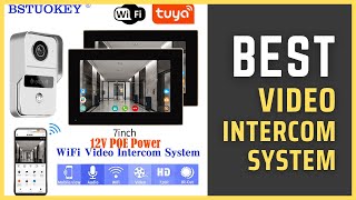 Best Video Intercom System  Tuya Smart App IP POE Video Intercom System Review [upl. by Odlaumor]