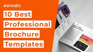 10 Best Professional Brochure Templates 2020 [upl. by Ttenneb851]