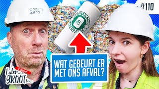 HOE wordt AFVAL gescheiden Floor ziet het van heel dichtbij [upl. by Eednac]