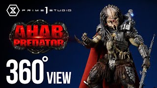 PMDHPR05 AHAB PREDATOR PREDATOR COMICS 360°View  Prime1Studio [upl. by Enylorac]