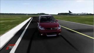 Driving the Suzuki SX4 スズキ SX4 Top Gear USAs Small Car on FM4 [upl. by Adelheid525]