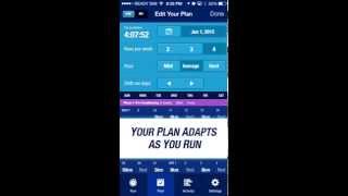 MY ASICS Personalized Run Training Plan Overview  iOS  ASICS [upl. by Jerrilyn]