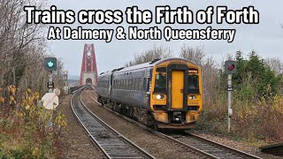 Trains at Dalmeny amp North Queensferry [upl. by Pfeifer]