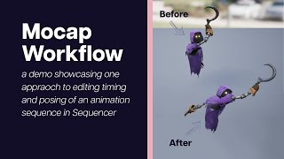 DEMO Mocap Workflow 1 in Unreal Engine Sequencer [upl. by Tobit]
