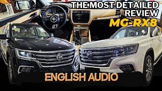 2024 MG Rx8 Review English Audio  Full Option  Most Detailed Review [upl. by Noyes]