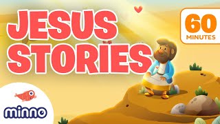 11 Bible Stories for Kids About JESUS Jesus Birth Baptism Death Resurrection amp More [upl. by Ihtac872]