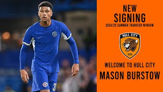 MASON BURSTOW SIGNS FOR HULL CITY [upl. by Sakovich43]