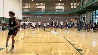 Finals CSUN A vs UCI A set 1 [upl. by Nilre]