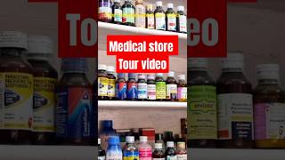 Medical store tour video  krishna medicose pharmacyshop medicalstore tourvlog minivlog [upl. by Nema461]