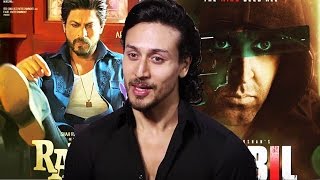 Tiger Shroff REACTS On RAEES Vs KAABIL Big Clash [upl. by Nod]