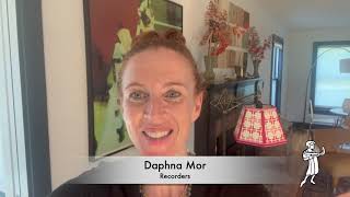 THEATRO quotPlay Musicquot Guest Artist  Daphna Mor  Recorders  Songs of Shakespeare [upl. by Irra]